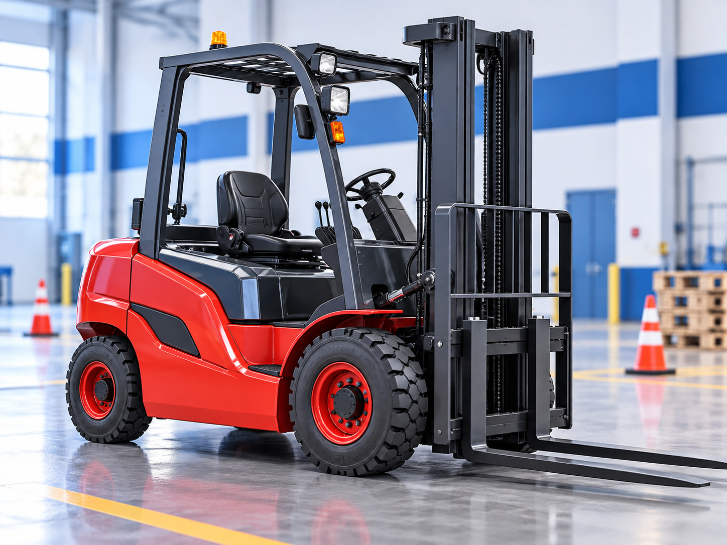 CACES® INITIAL P0125 – Chariots de manutention à conducteur porté – Catégories 1A 1B 3 5 6 7 – R489